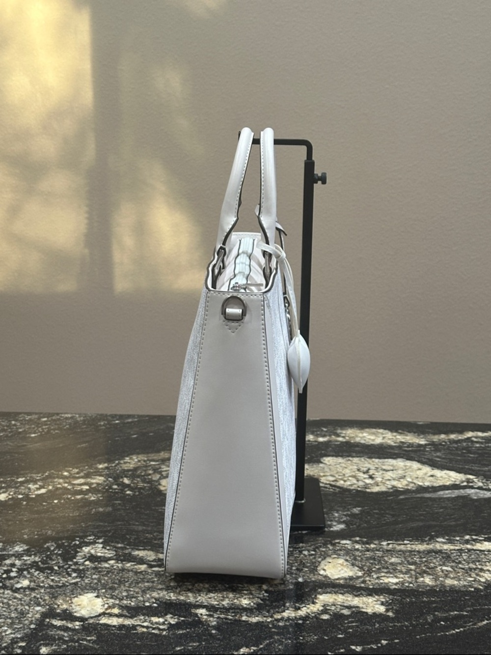 Michael Kors Jessie Signature Satchel - Picture 3 of 15